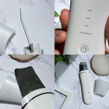 ウォーターピーリング超音波美顔器/ANLAN/美顔器・マッサージを使ったクチコミ(5枚目)