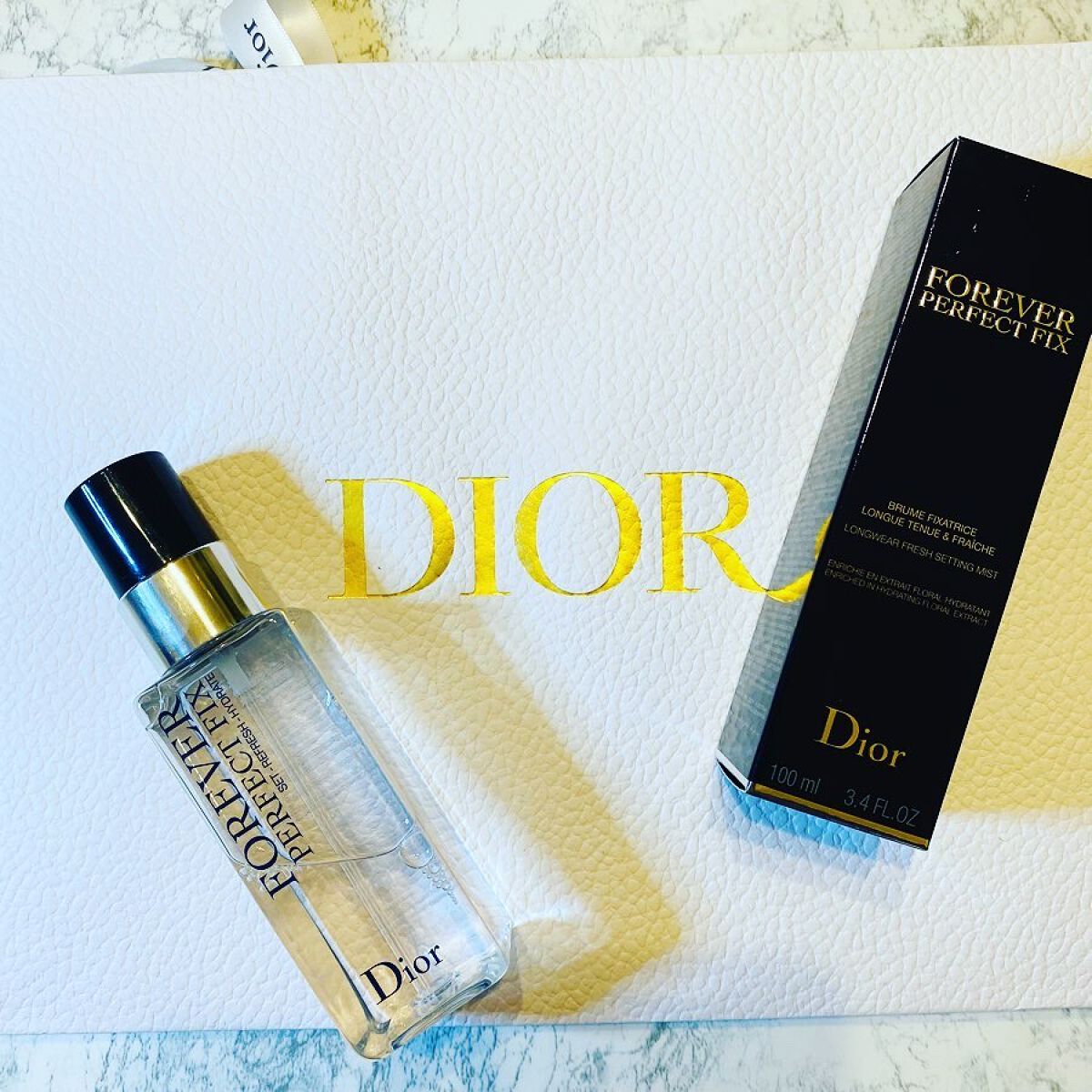 ディオールスキン フォーエヴァー メイクアップ フィックス ミスト/Dior/化粧下地を使ったクチコミ(1枚目)
