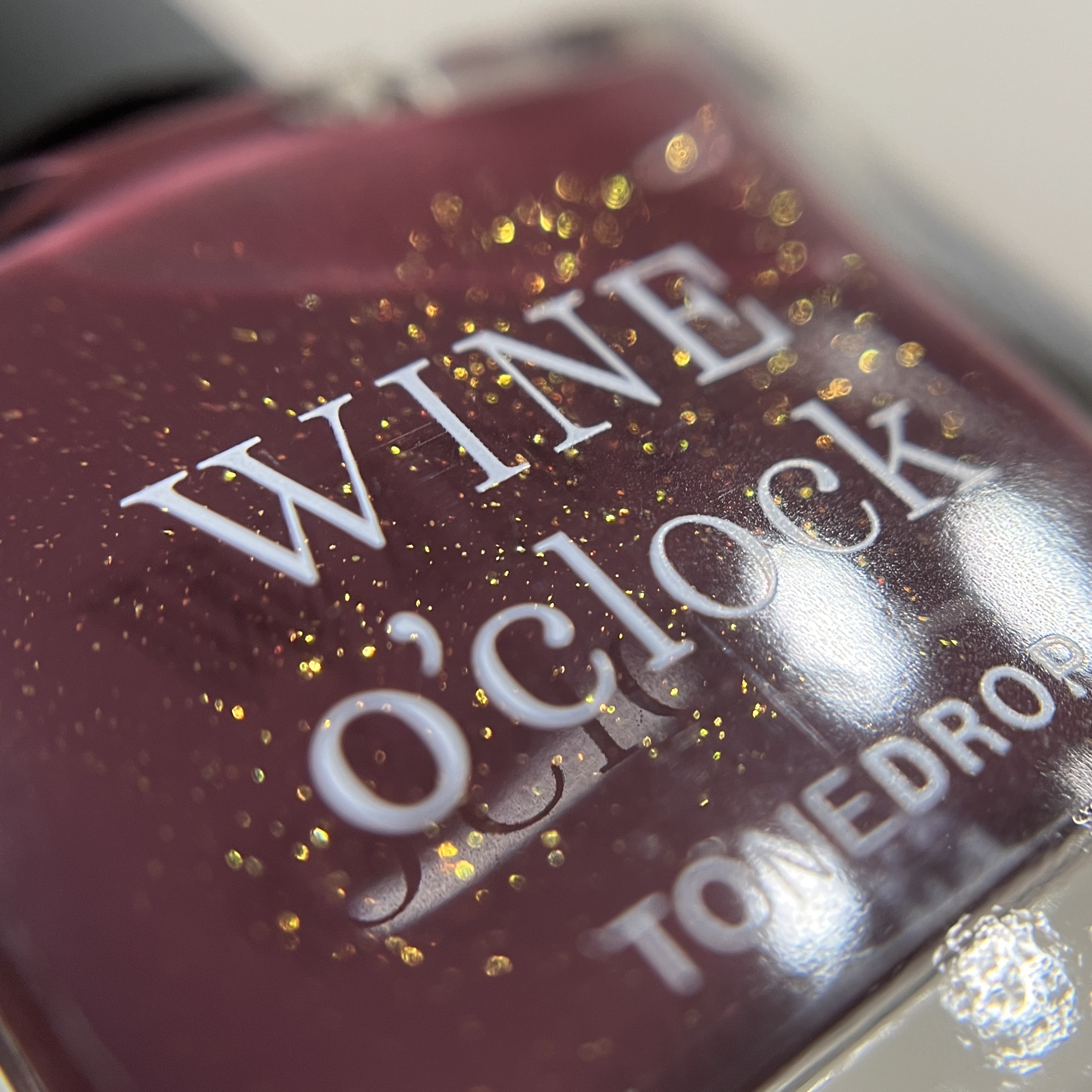 TONE DROP ネイルポリッシュ 031 WineO’clock/D-UP/マニキュアを使ったクチコミ（2枚目）