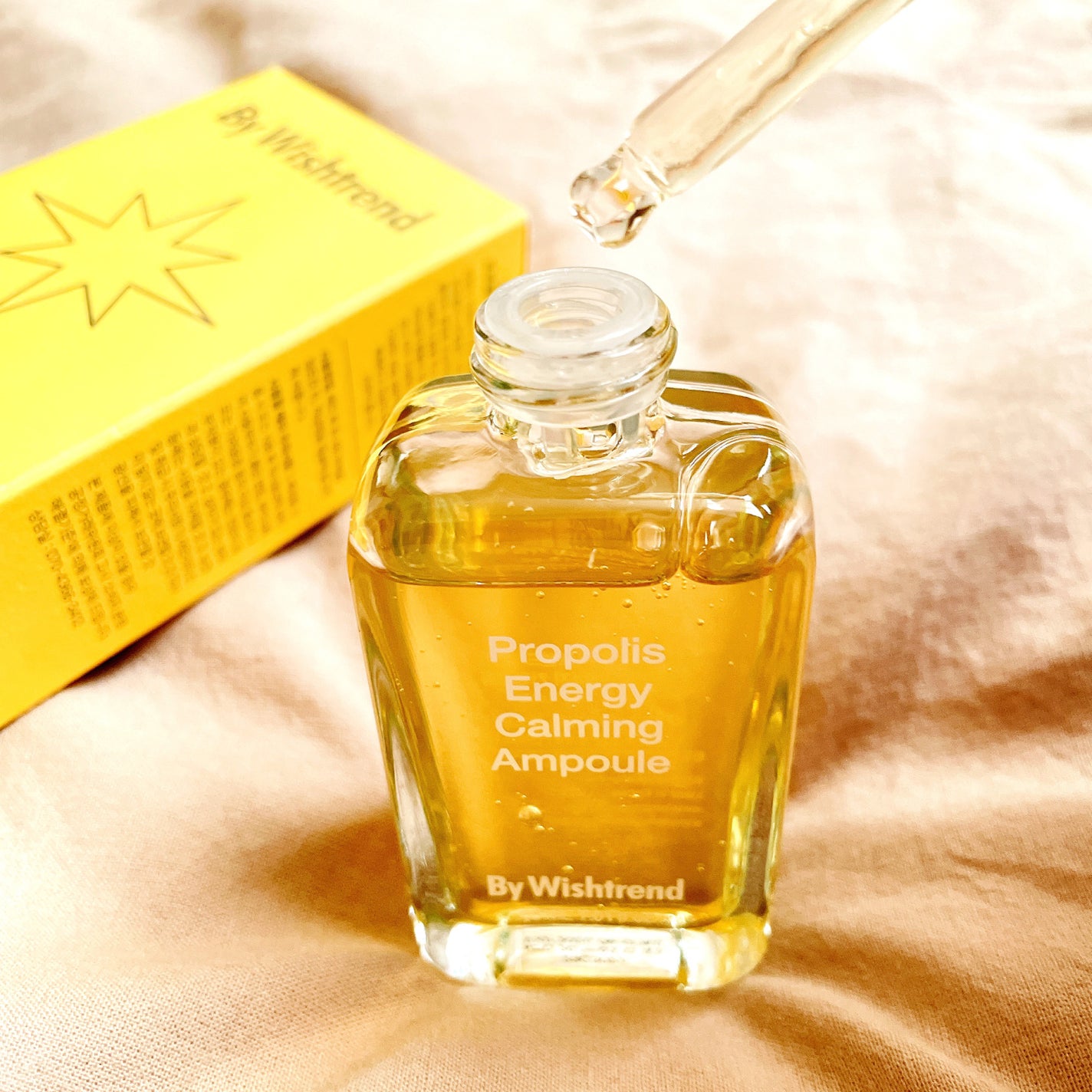 プロポリスエナジーカーミングアンプル/By Wishtrend/美容液を使ったクチコミ(2枚目)