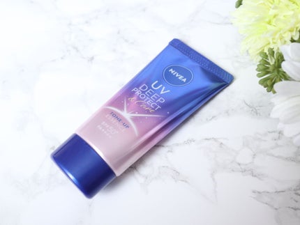 ニベアUV ディープ プロテクト&ケア トーンアップ エッセンス/ニベア/日焼け止めローションを使ったクチコミ(1枚目)