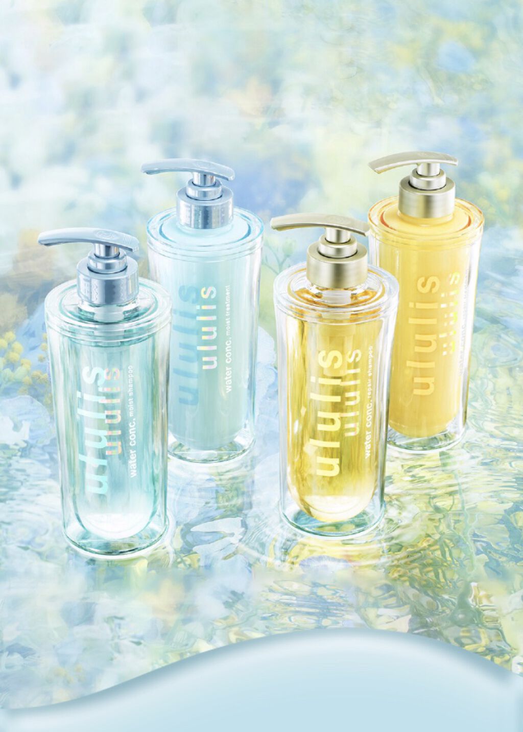 ウォーターコンク モイストシャンプー/ヘアトリートメント/ululis/市販シャンプーを使ったクチコミ（1枚目）