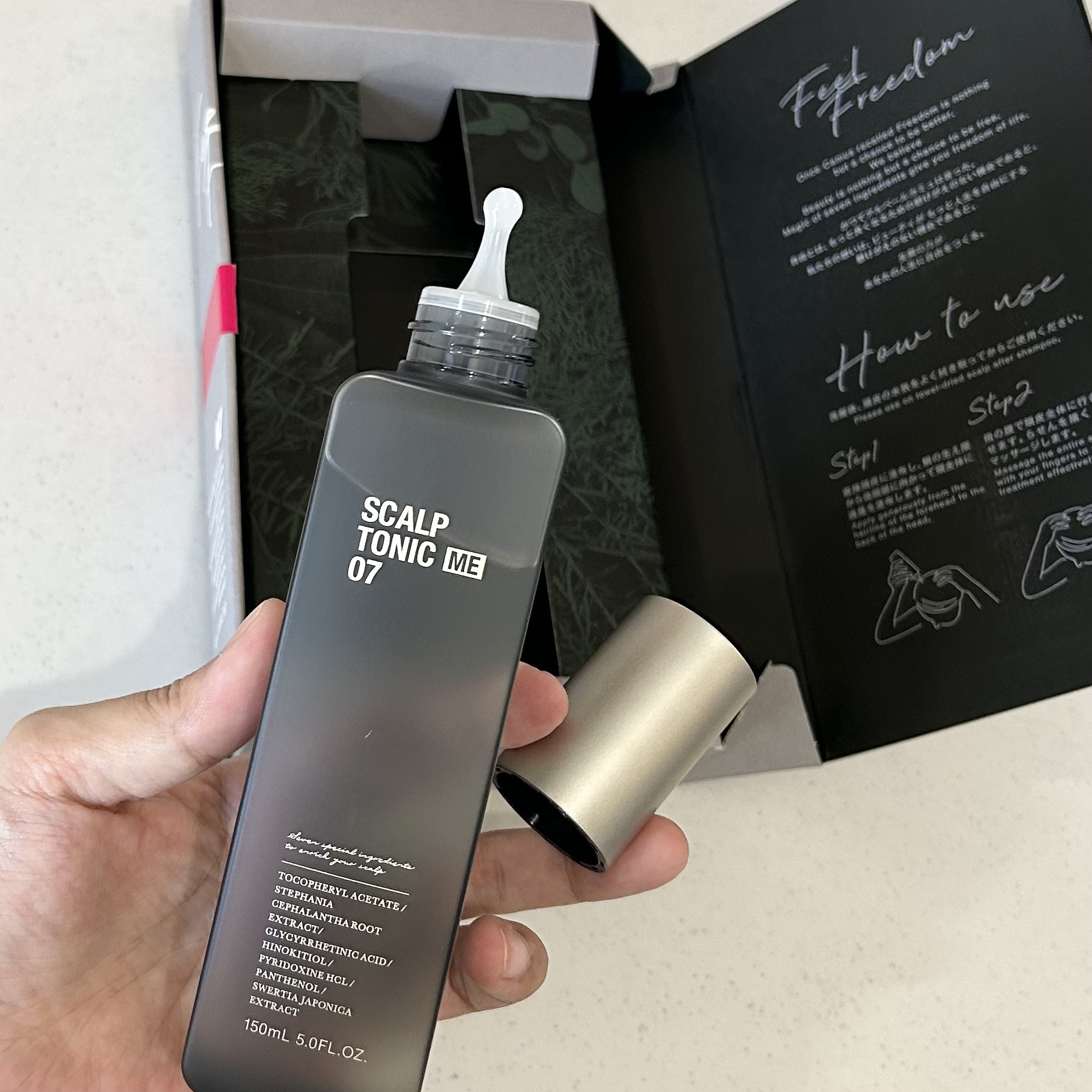 スカルプトニックME 07/ハリウッド/頭皮ローションを使ったクチコミ（2枚目）