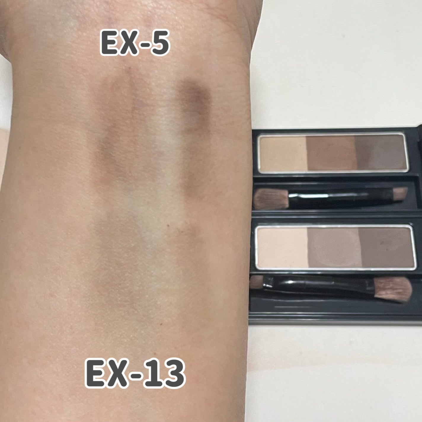 ケイト デザイニングアイブロウ3D/KATE/パウダーアイブロウを使ったクチコミ(2枚目)