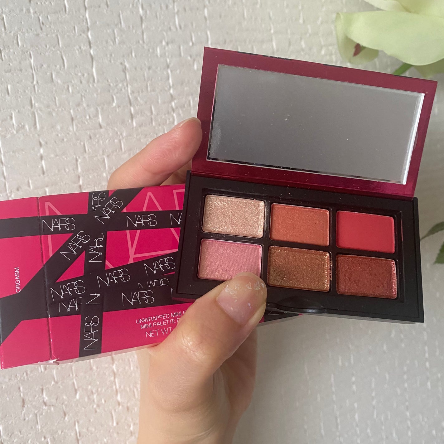 アンラップド ミニアイシャドーパレット ORGASM /NARS/アイシャドウパレットを使ったクチコミ(1枚目)