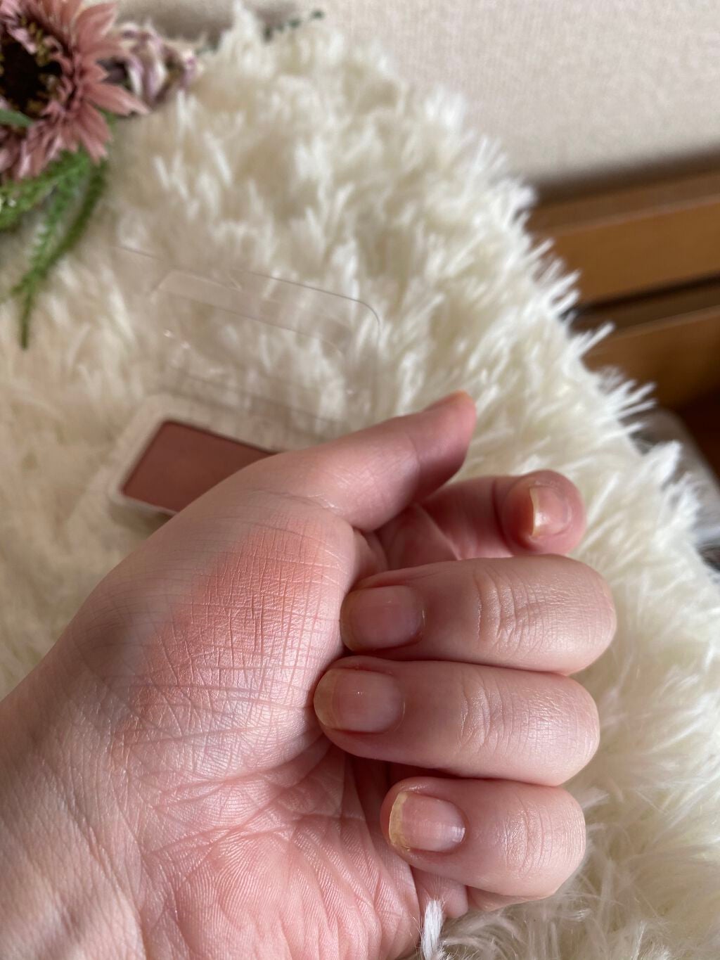 ハイビスカスチーク/AMRITARA/パウダーチークを使ったクチコミ(3枚目)