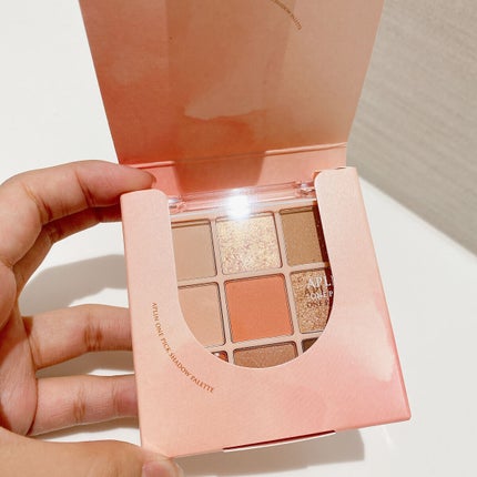 ワンピックアイシャドウパレット 01 ピンクコーラル/APLIN/アイシャドウパレットの画像