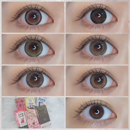 Flurry Monthly/Flurry by colors/1ヶ月(1MONTH)カラコンを使ったクチコミ(8枚目)