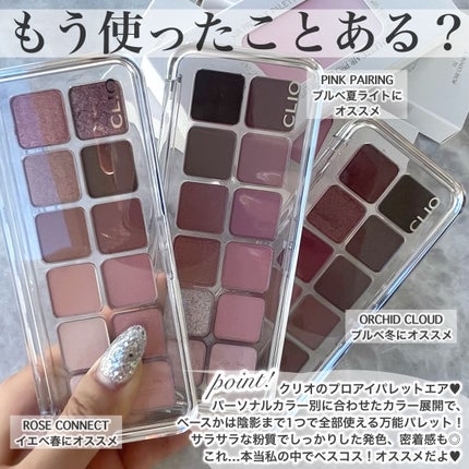 プロ アイ パレット エアー/CLIO/アイシャドウパレットを使ったクチコミ(2枚目)