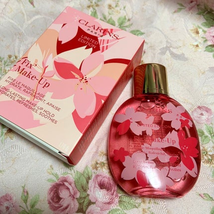 フィックス メイクアップ サクラ/CLARINS/ミスト状化粧水を使ったクチコミ(1枚目)