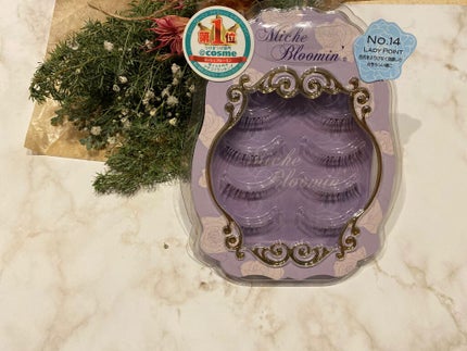 ミッシュブルーミン 3Dアイラッシュライン No.5 ガーリーウィンク/ミッシュブルーミン/つけまつげを使ったクチコミ(2枚目)