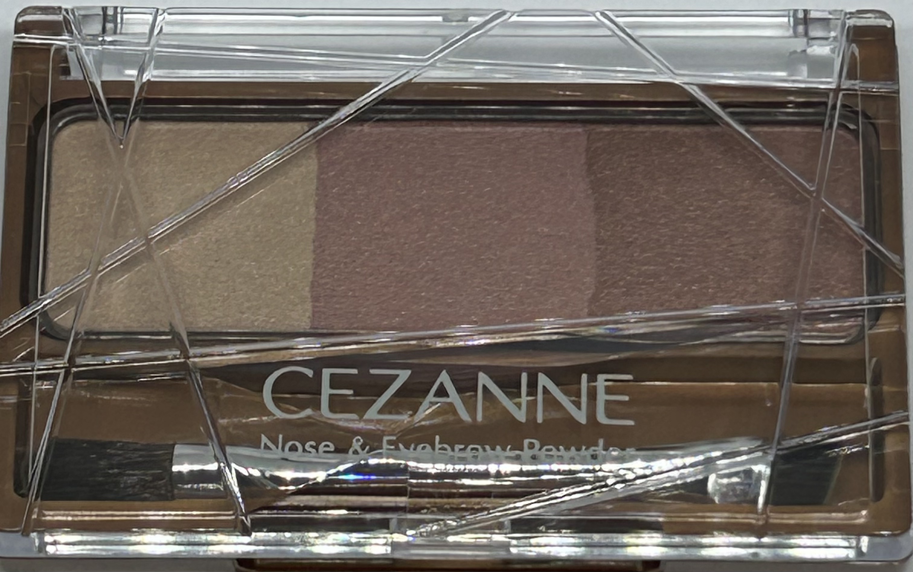 ノーズ＆アイブロウパウダー 04 モーヴブラウン/CEZANNE/パウダーアイブロウを使ったクチコミ（2枚目）