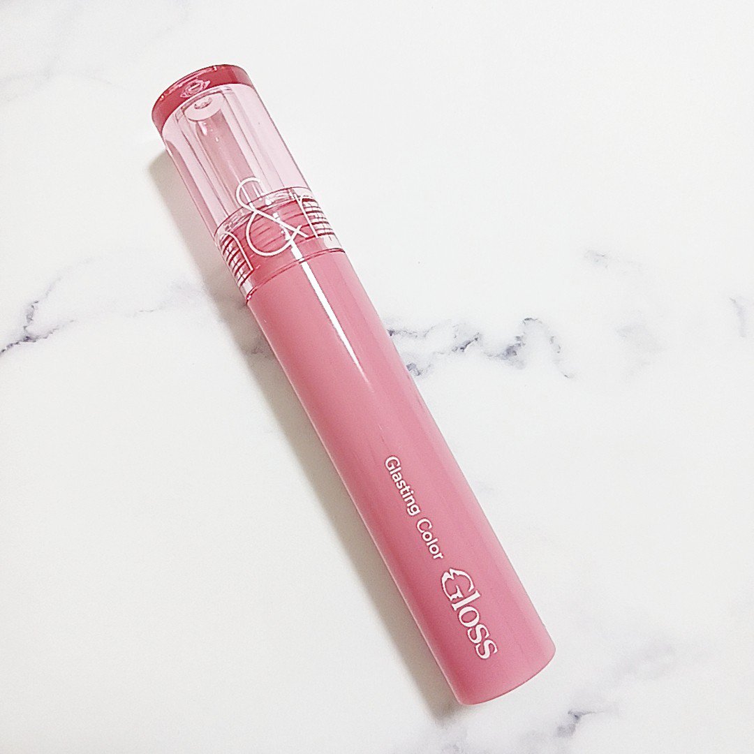 グラスティングカラーグロス/rom&nd/リップグロスを使ったクチコミ（2枚目）