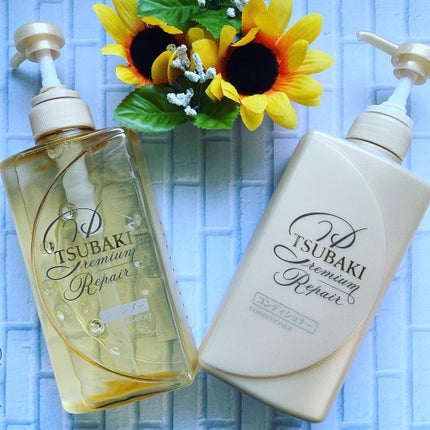 プレミアムリペア シャンプー/ヘアコンディショナー/TSUBAKI/市販シャンプーを使ったクチコミ(1枚目)