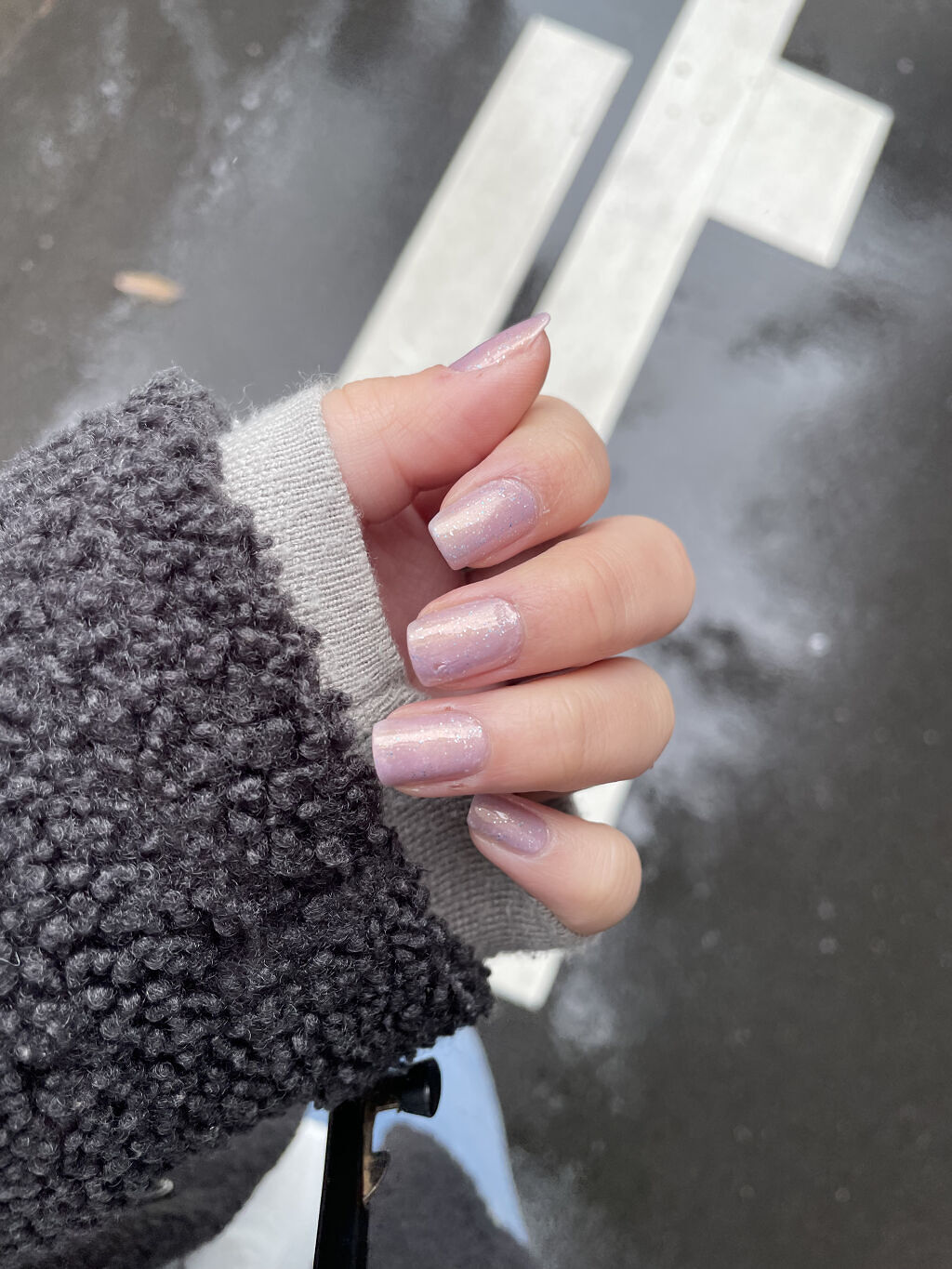 ウィンマックス ネイルエナメル デリシア/DAISO/マニキュアを使ったクチコミ（1枚目）