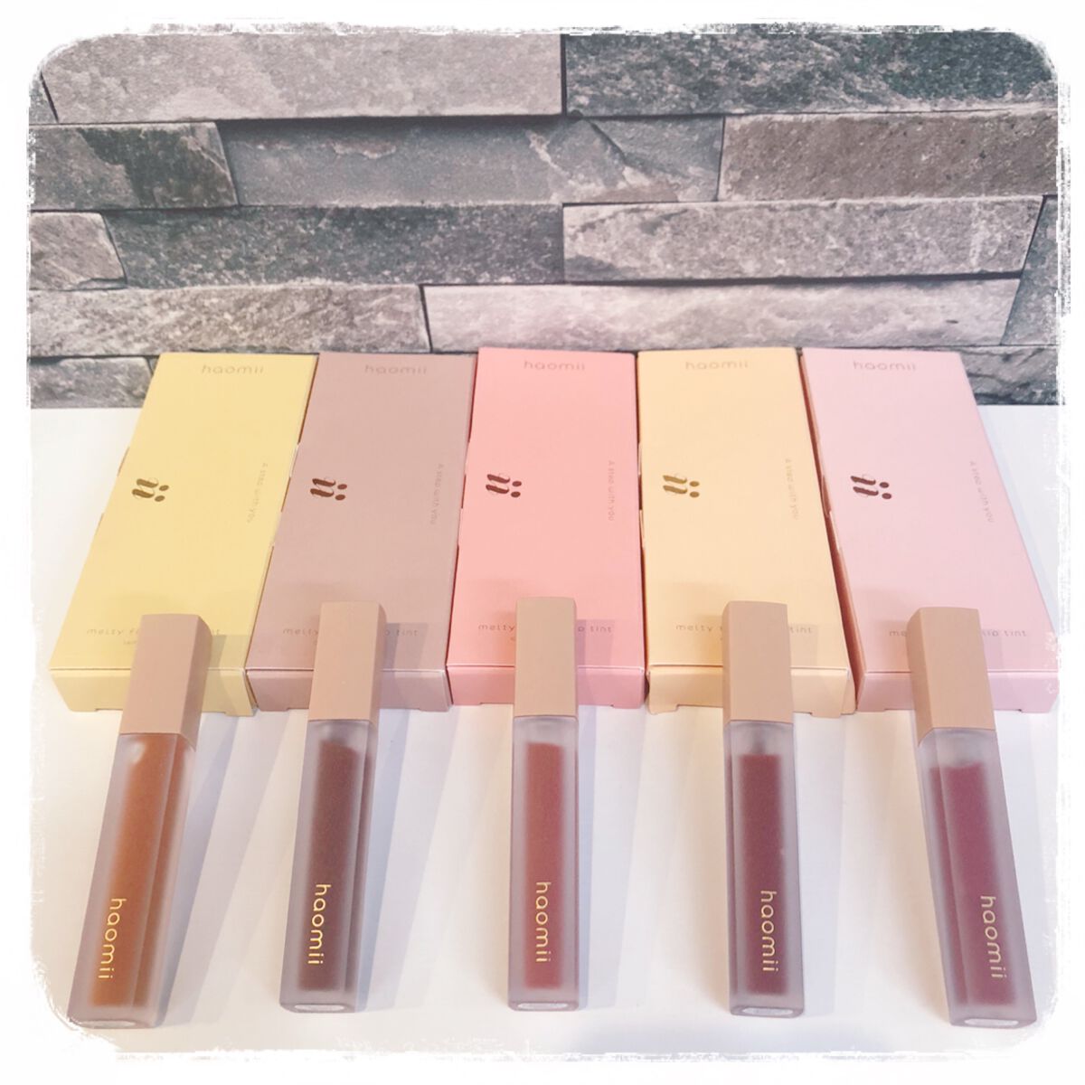 Melty flower lip tint/haomii/口紅を使ったクチコミ(1枚目)