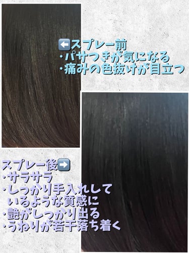 ロレッタ キラキラシューのクチコミ「ロレッタのキラキラシュー使用レポ

スプレータイプのヘアケア商品です。
仕上げの艶出しとして使.....」（2枚目）