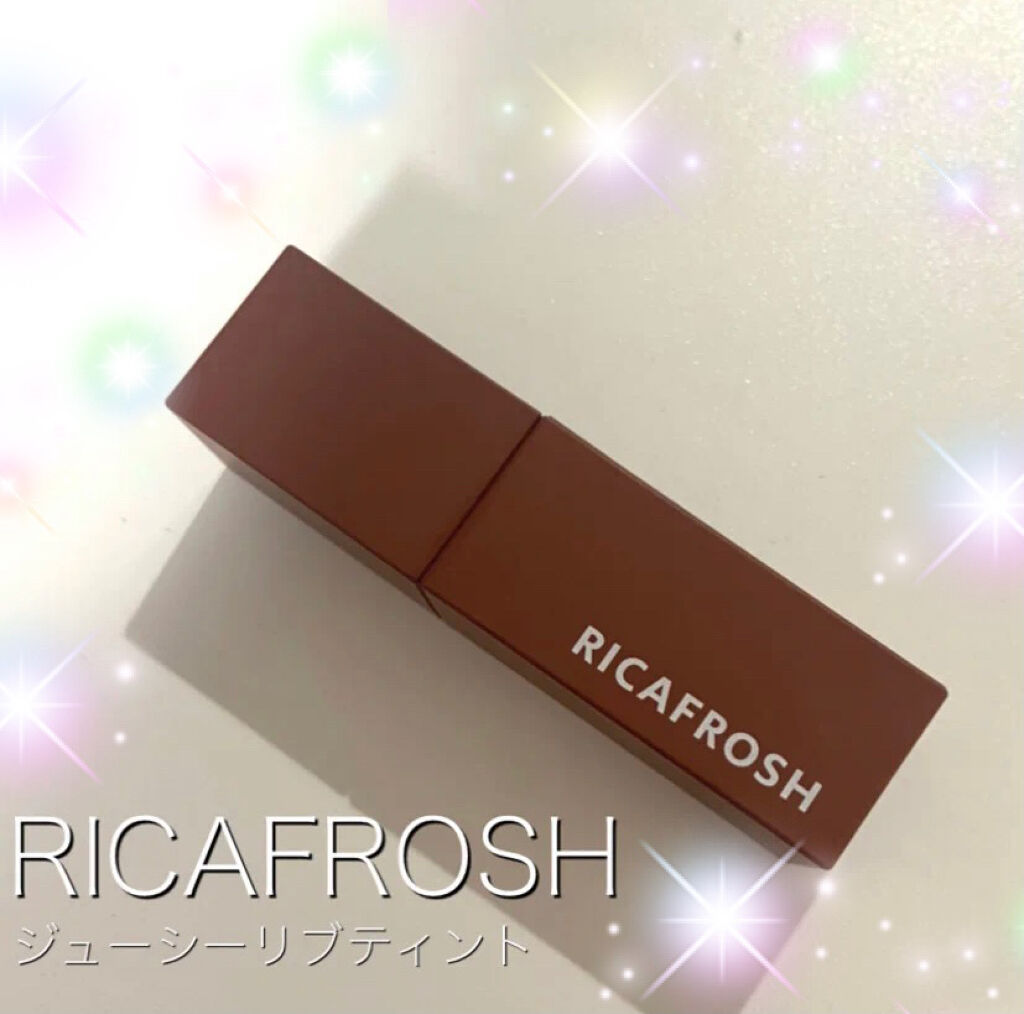 ジューシーリブティント/RICAFROSH/リップティントを使ったクチコミ（1枚目）