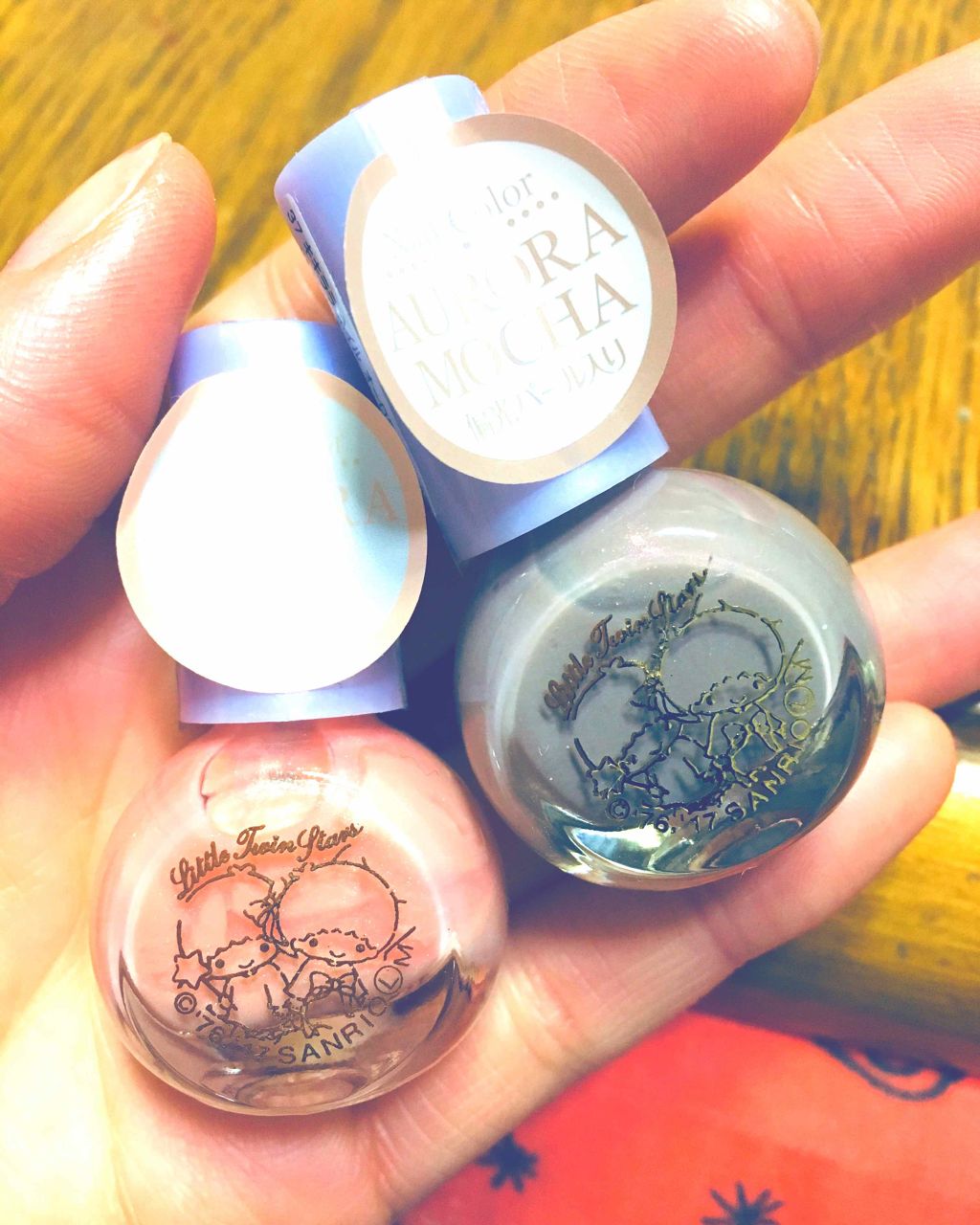 サンリオネイル/DAISO/マニキュアを使ったクチコミ(1枚目)