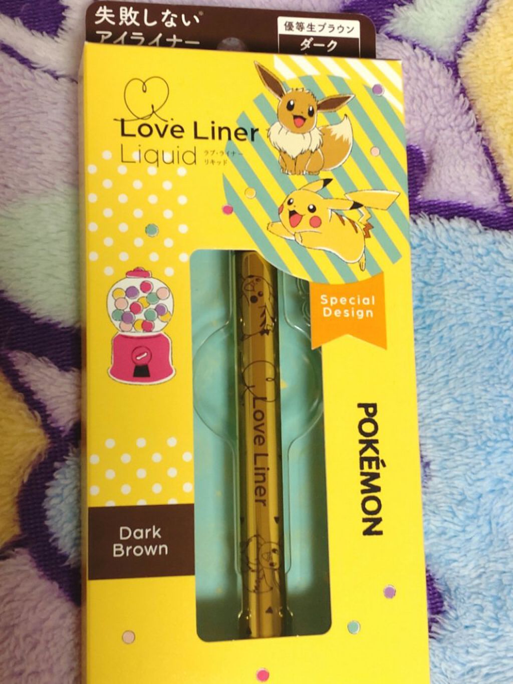 ラブ・ライナー リキッドアイライナー R3P ポケモンデザイン/ラブ・ライナー/リキッドアイライナーを使ったクチコミ（1枚目）