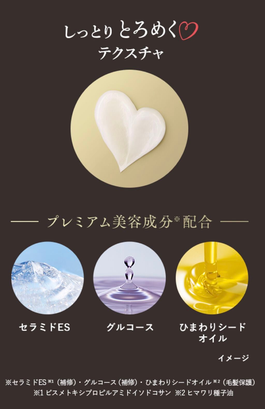 THE BEAUTY 髪のキメ美容プレミアムトリートメント<モイストリペアプレミアム>/エッセンシャル/洗い流すヘアトリートメントを使ったクチコミ(5枚目)