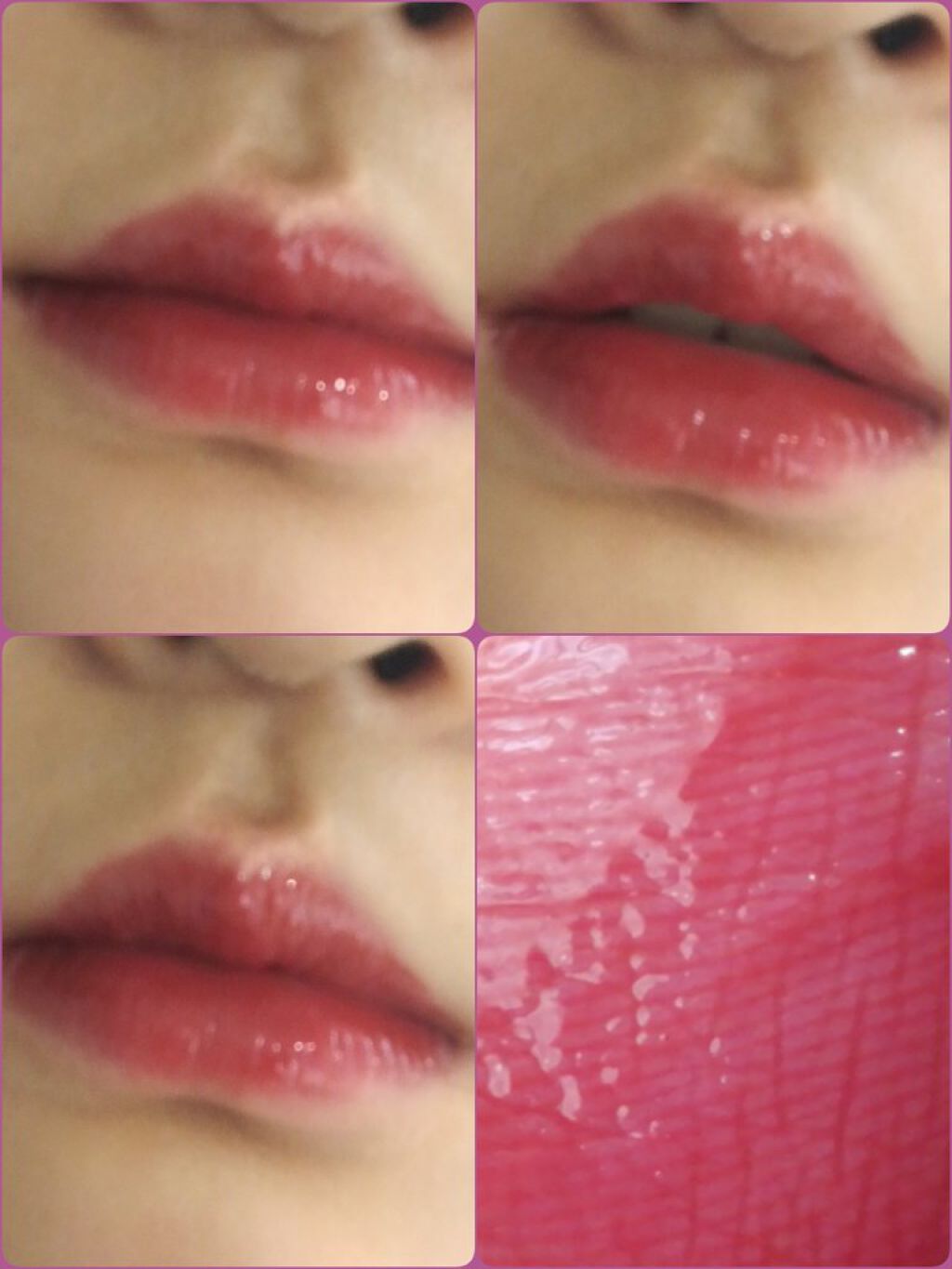 ジューシーラスティングティント/rom&nd/リップティントを使ったクチコミ（3枚目）