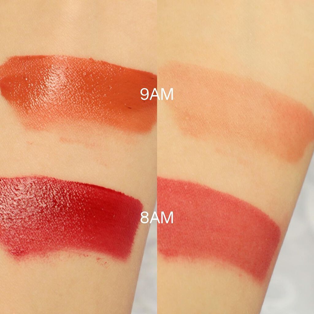 オールタイム ムード ベルベットティント サマータイムエディション/saat insight/リップティントを使ったクチコミ(4枚目)