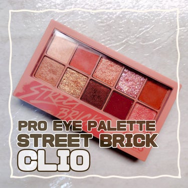 プロ アイ パレット 04 STREET BRICK/CLIO/アイシャドウパレットを使ったクチコミ（1枚目）