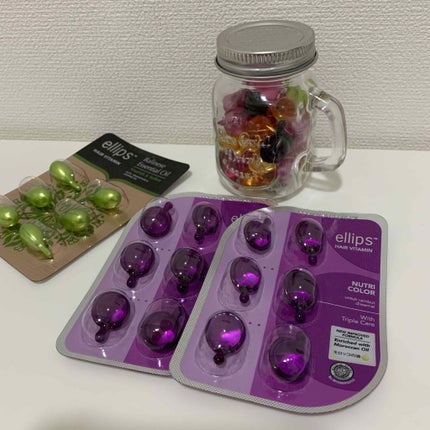 ヘアーオイル【トリートメント】/ellips/ヘアオイルを使ったクチコミ(1枚目)