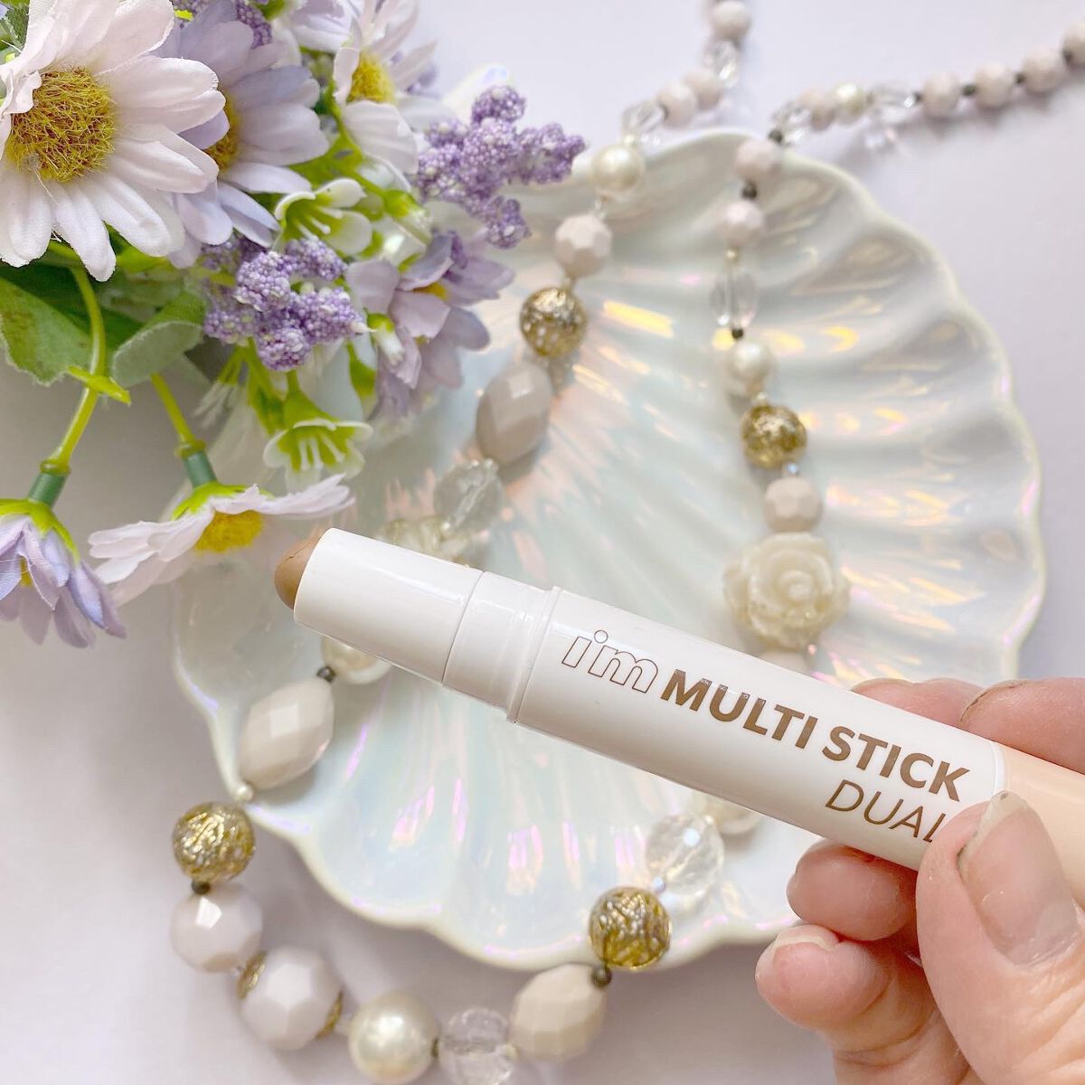 アイムマルチスティック デュアル/i’m meme/シェーディングを使ったクチコミ（3枚目）