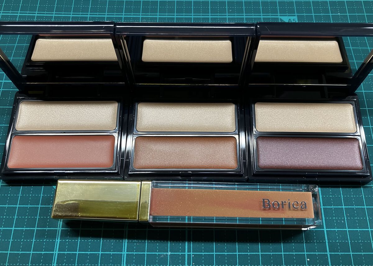 セラムマルチグロウデュオ/Borica/クリームハイライトを使ったクチコミ（3枚目）