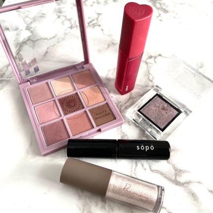 マイフェイブムードアイパレット 9カラー/HOLIKA HOLIKA/アイシャドウパレットを使ったクチコミ(2枚目)