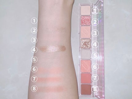 オール テイク ムード パレット(24AD)/PERIPERA/アイシャドウパレットを使ったクチコミ(3枚目)