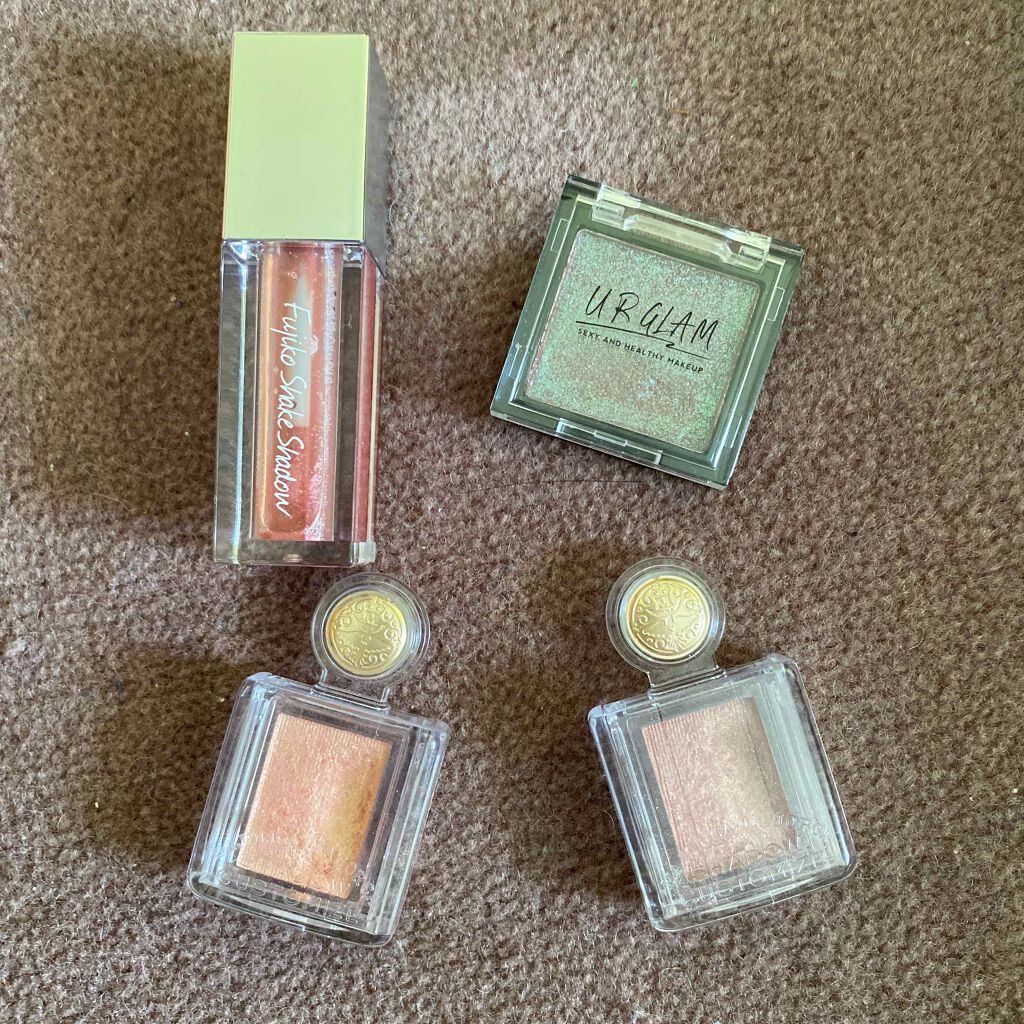 UR GLAM　POWDER EYESHADOW/U R GLAM/単色アイシャドウを使ったクチコミ（1枚目）