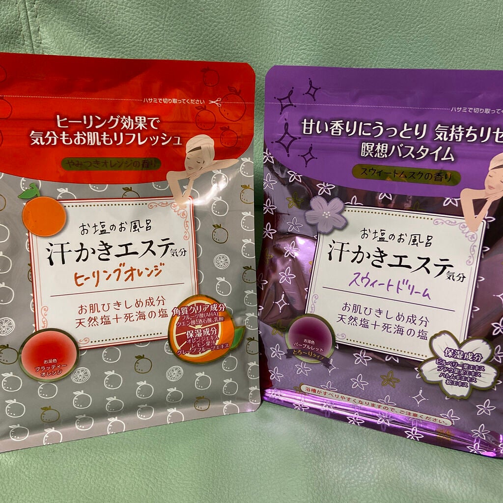 汗かきエステ気分 スウィートドリーム/マックス/無機塩系入浴剤を使ったクチコミ(1枚目)