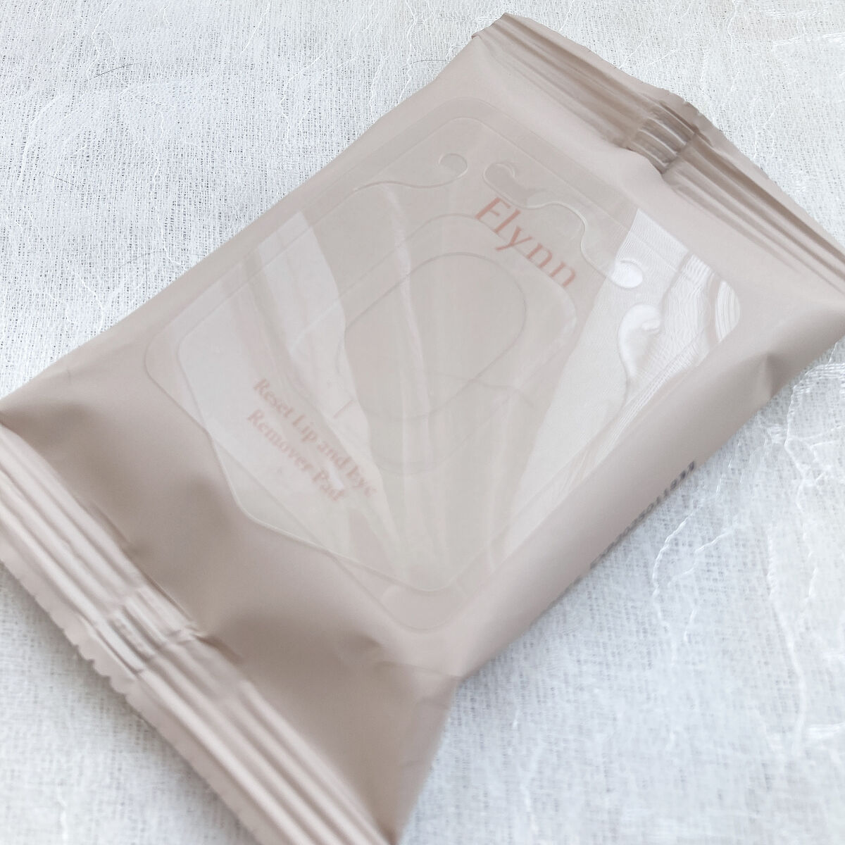 リセットリップアンドアイリムーバーパッド/Flynn/ポイントメイクリムーバーを使ったクチコミ（3枚目）