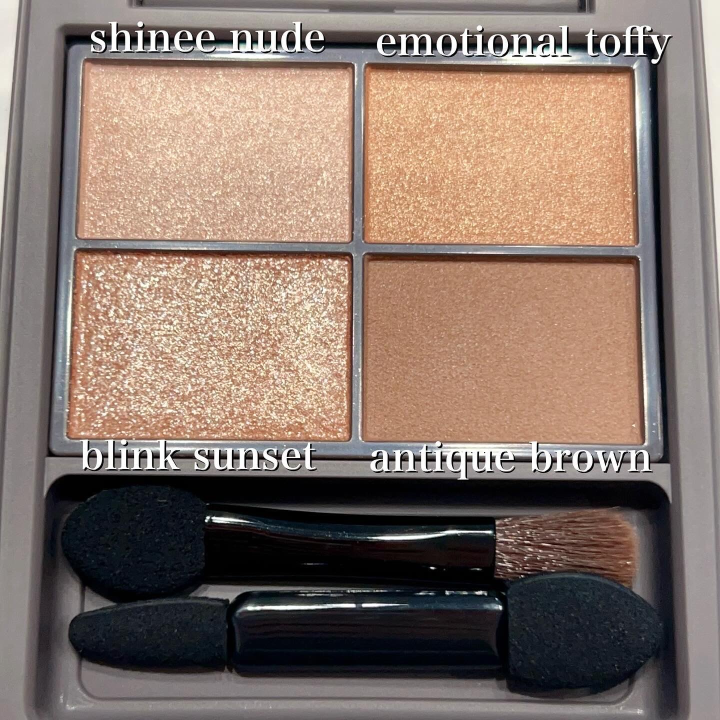 アンノウンアイズ 03 PLAY AMBER（プレイアンバー）/STEIASUR（ステイアシュール）/アイシャドウパレットを使ったクチコミ（2枚目）