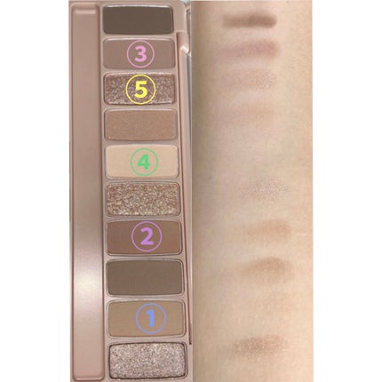 プレイカラー アイシャドウ/ETUDE/アイシャドウパレットを使ったクチコミ(2枚目)