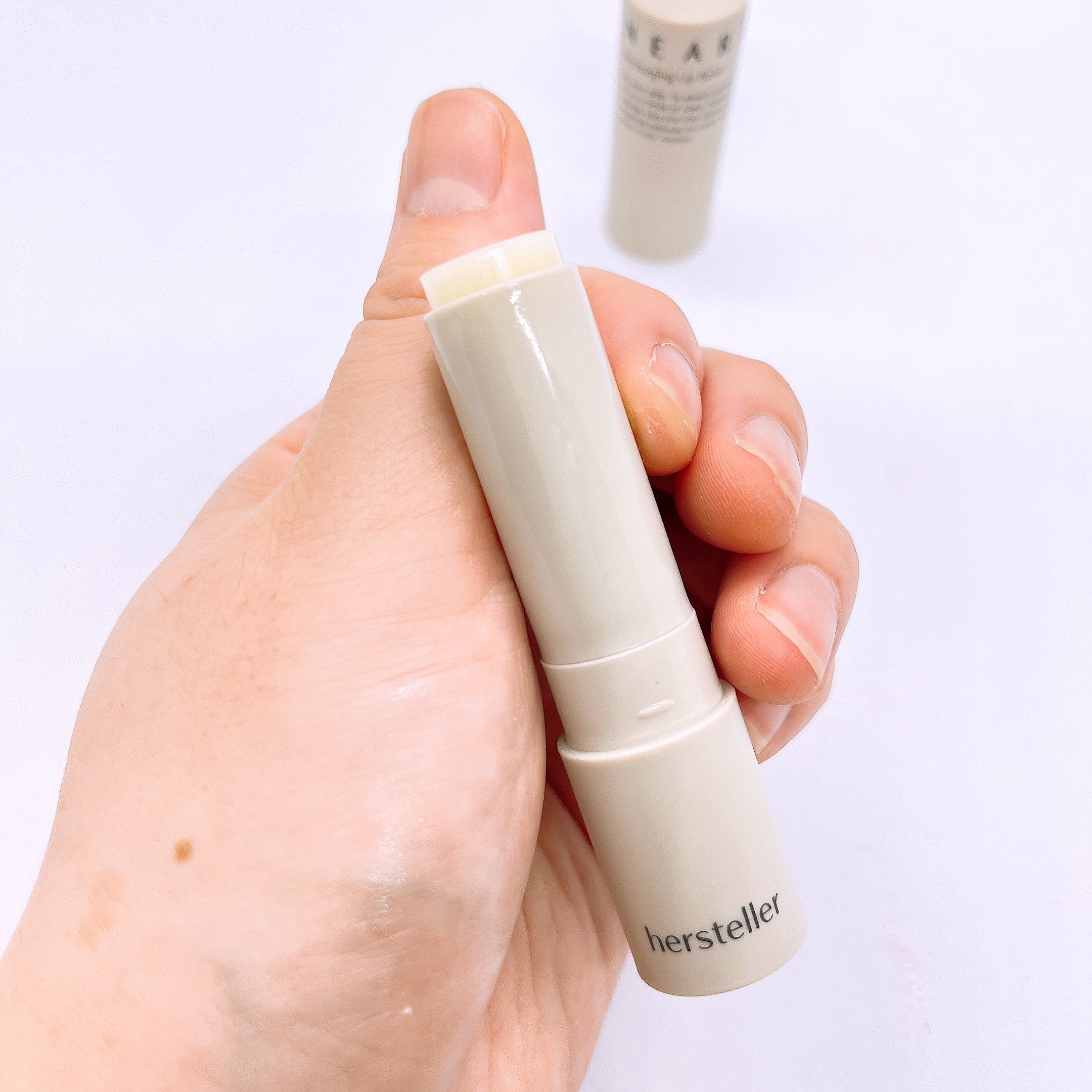 NEARBY Recharging Lip Balm 01 Plain/Hersteller/口紅を使ったクチコミ（3枚目）