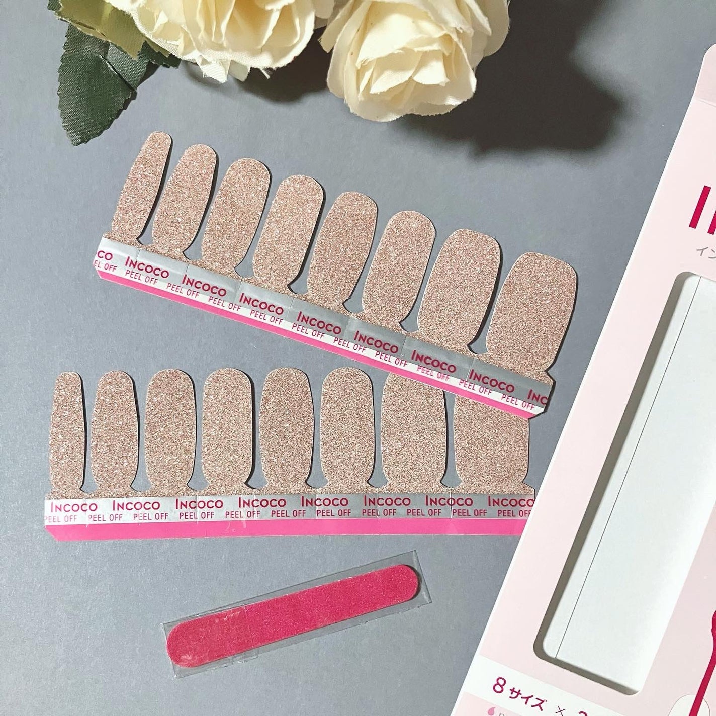 INCOCO インココ  マニキュアシート/インココ/ネイルシールを使ったクチコミ(2枚目)