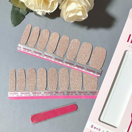 INCOCO インココ  マニキュアシート/インココ/ネイルシールを使ったクチコミ(2枚目)