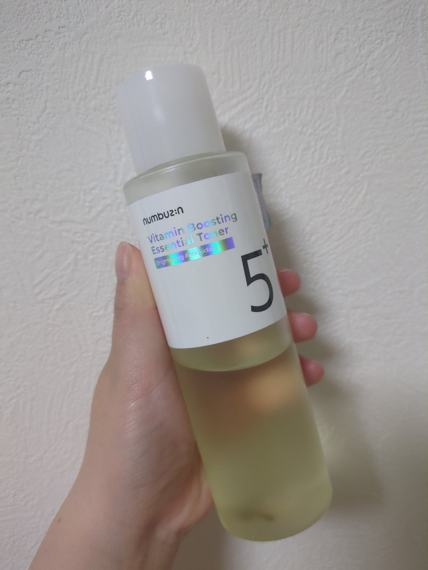 5番 白玉グルタチオンCエッセンシャルトナー/numbuzin/化粧水を使ったクチコミ(1枚目)