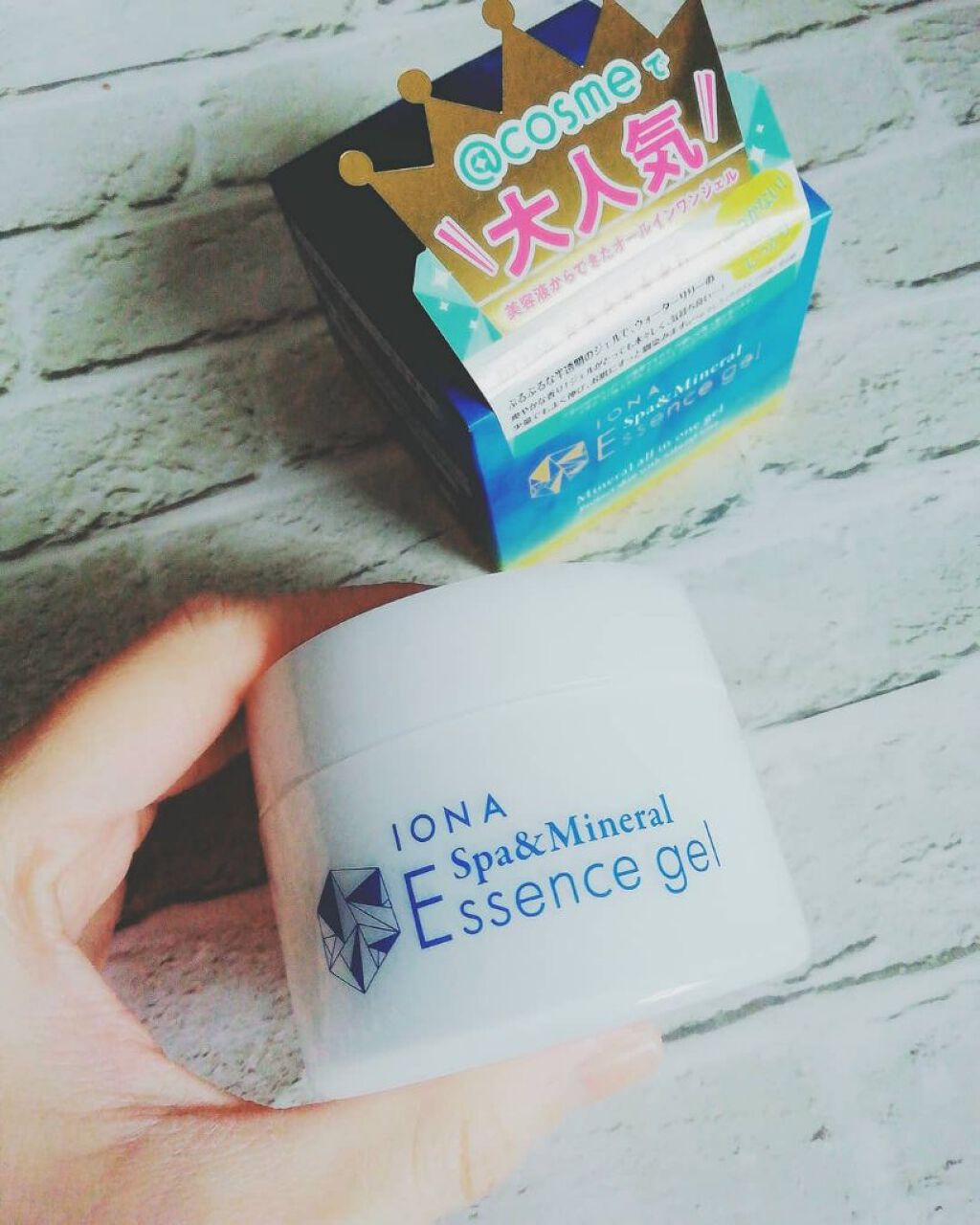 エッセンス ジェル/イオナ スパ＆ミネラル/オールインワン化粧品を使ったクチコミ（1枚目）