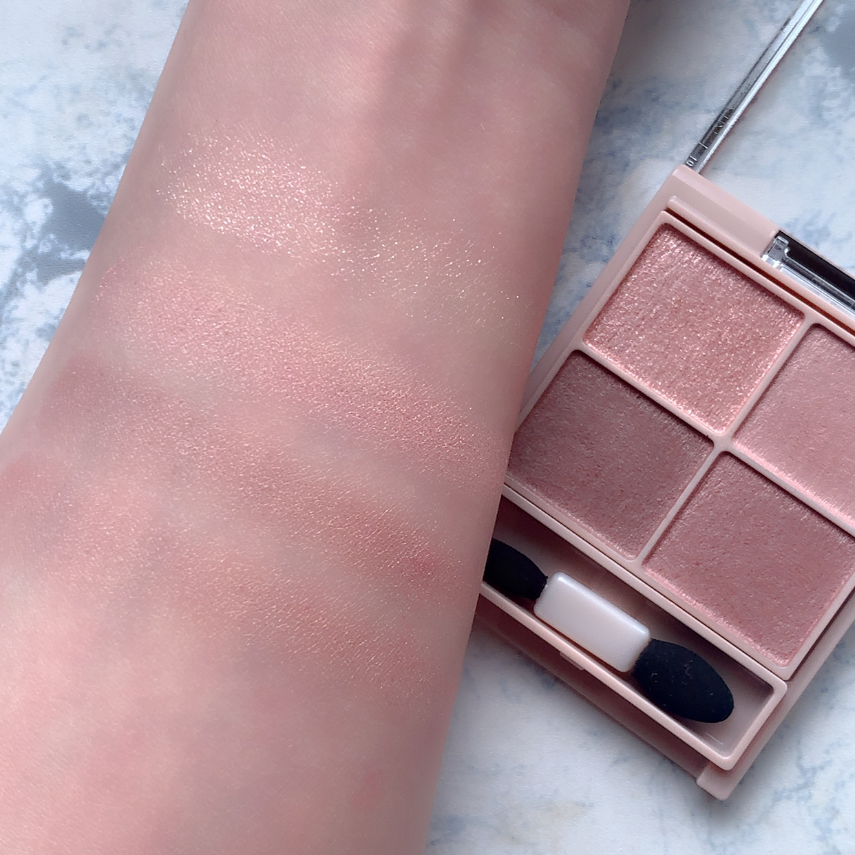 シルキースフレアイズ（マットタイプ）/キャンメイク/アイシャドウパレットを使ったクチコミ（3枚目）