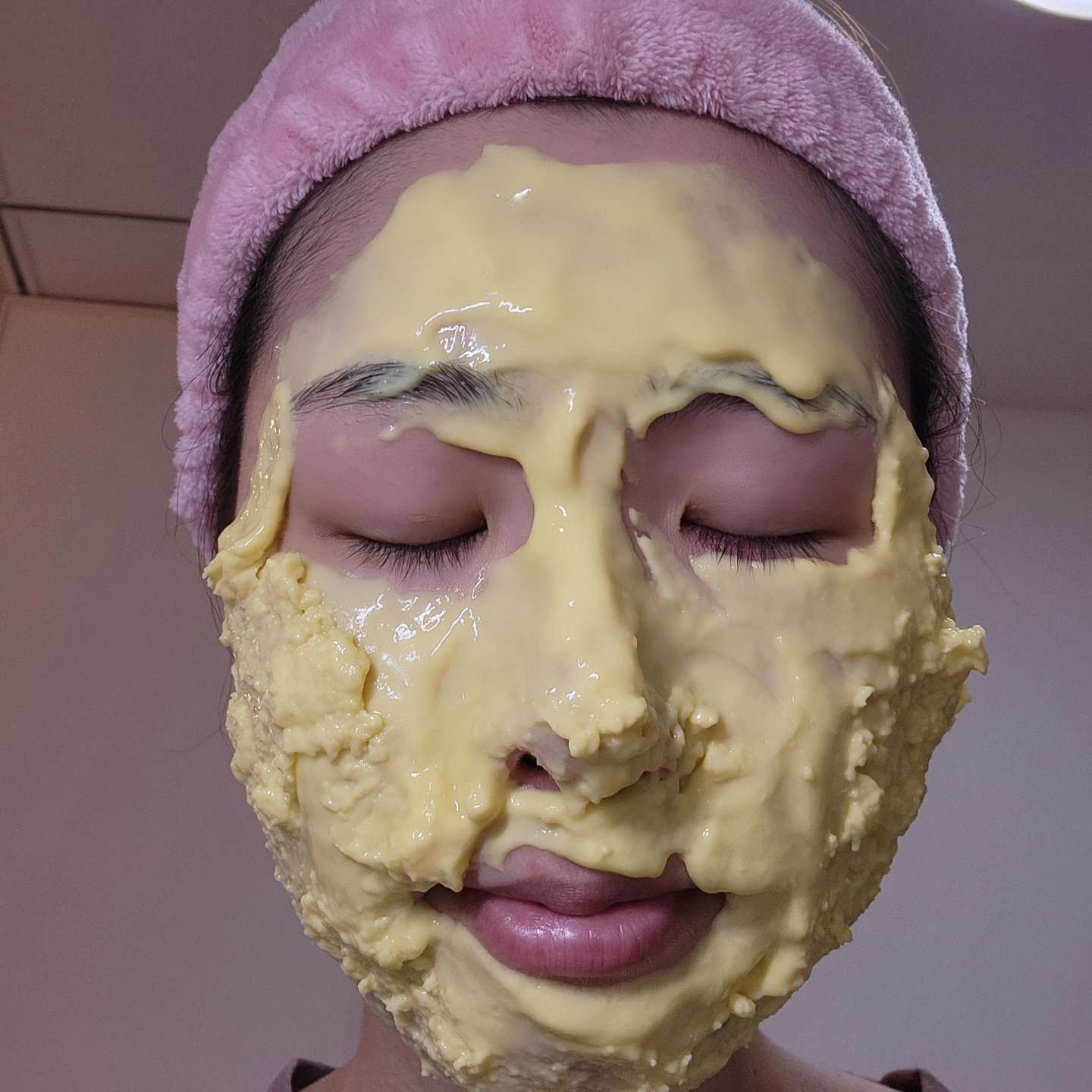 WHITE TRUFFLE SERUM & CREAM MODELING MASK/ダルバ/その他スキンケアを使ったクチコミ（2枚目）