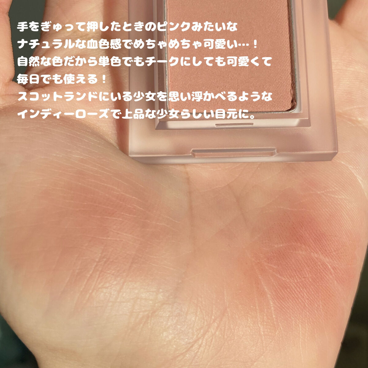 アンコモンタイガー ピースマッチングシャドウ/HOLIKA HOLIKA/単色アイシャドウを使ったクチコミ（3枚目）