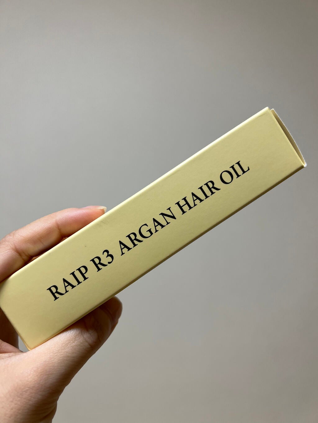 ライプ R3 アルガン ヘアオイル/RAIP/ヘアオイルを使ったクチコミ(2枚目)