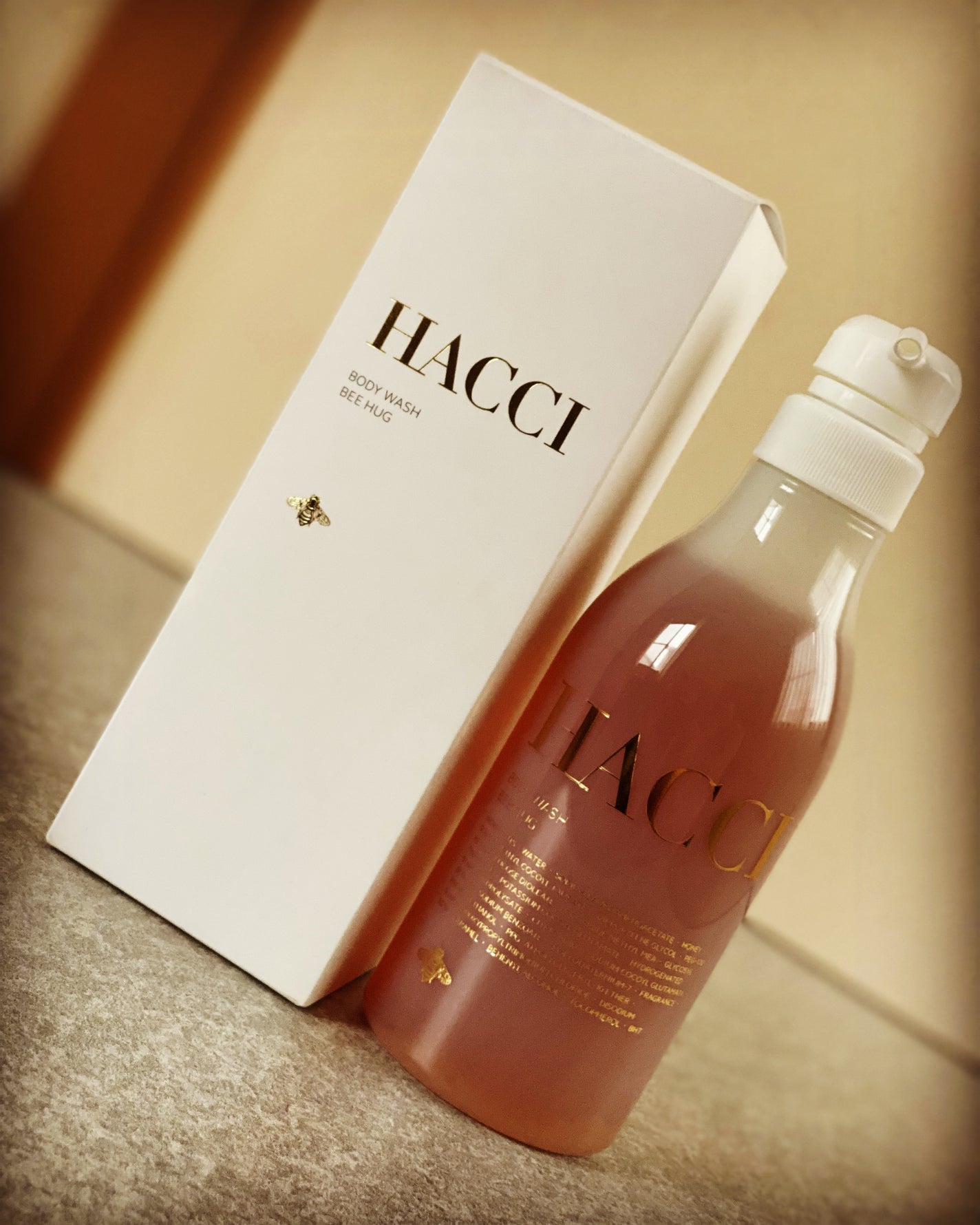 ボディウォッシュ BEE HUG/HACCI/ボディソープを使ったクチコミ(1枚目)