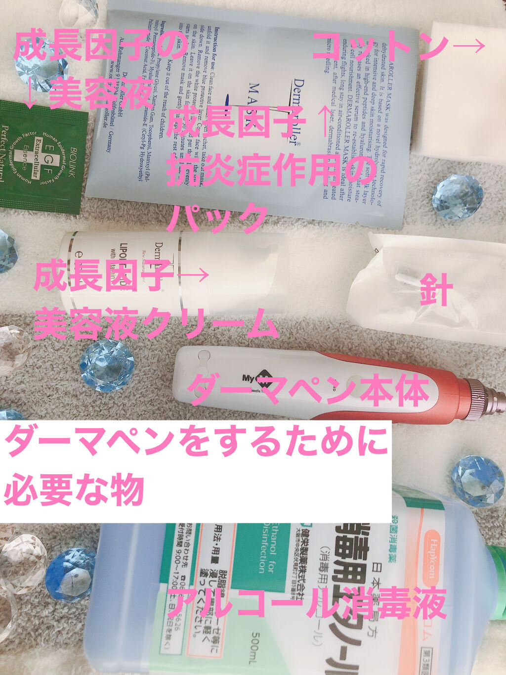 オーガニックコットンパフ/コットン・ラボ/コットンを使ったクチコミ（2枚目）