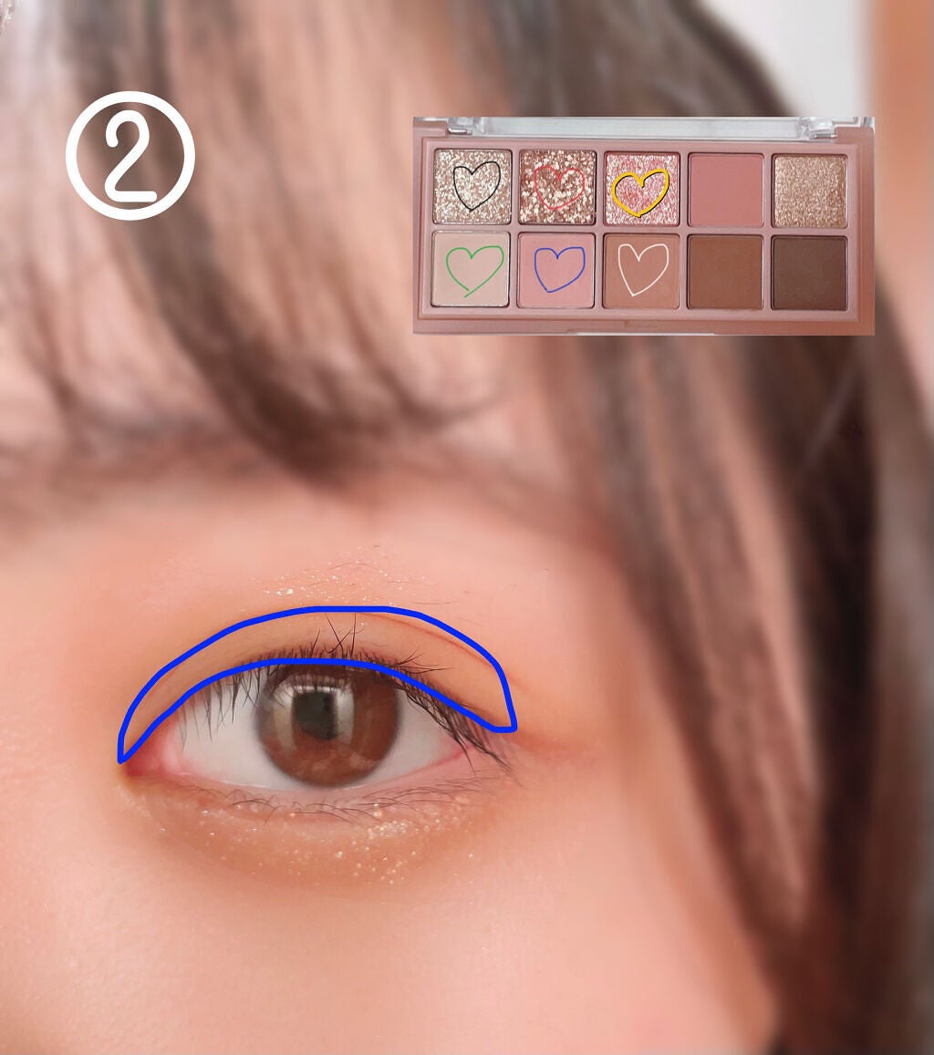 ベターザンパレット/rom&nd/アイシャドウパレットを使ったクチコミ(3枚目)
